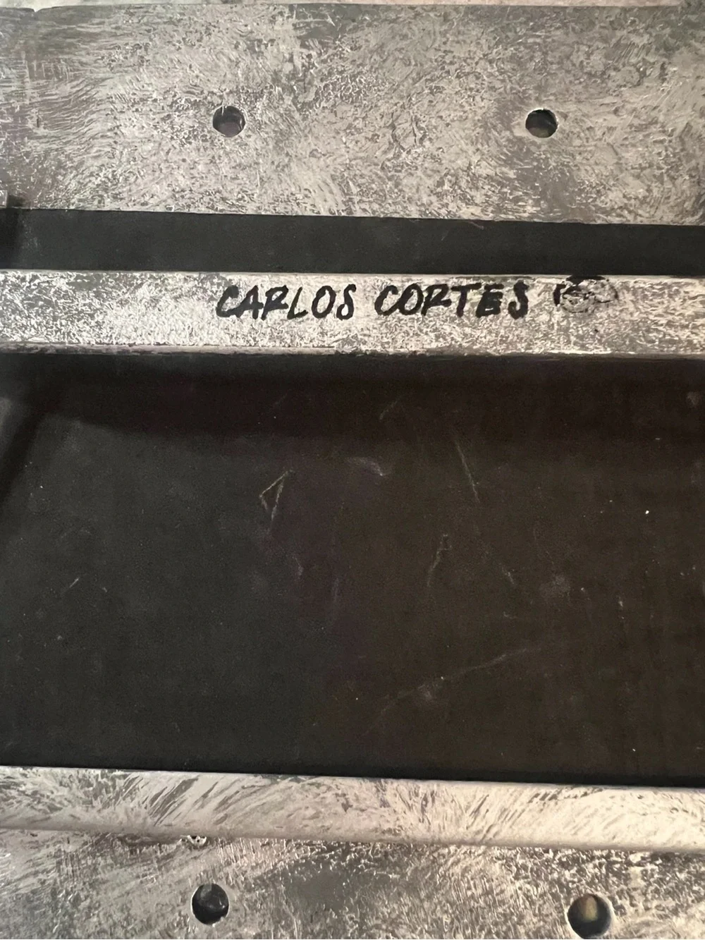 Hand Crafted signed carlos